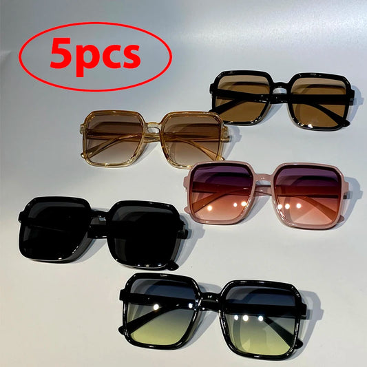 5pcs the glasses combination